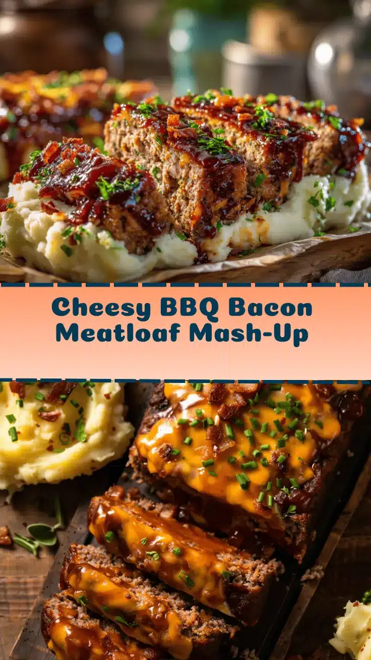 cheesy BBQ bacon meatloaf recipe