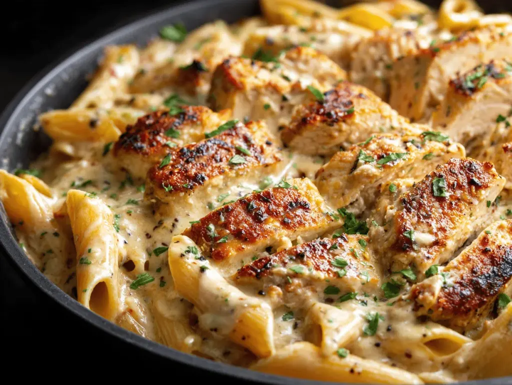 Creamy Cajun Chicken Pasta Bake - featured image
