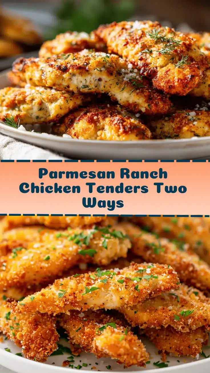 crispy parmesan ranch chicken tenders recipe