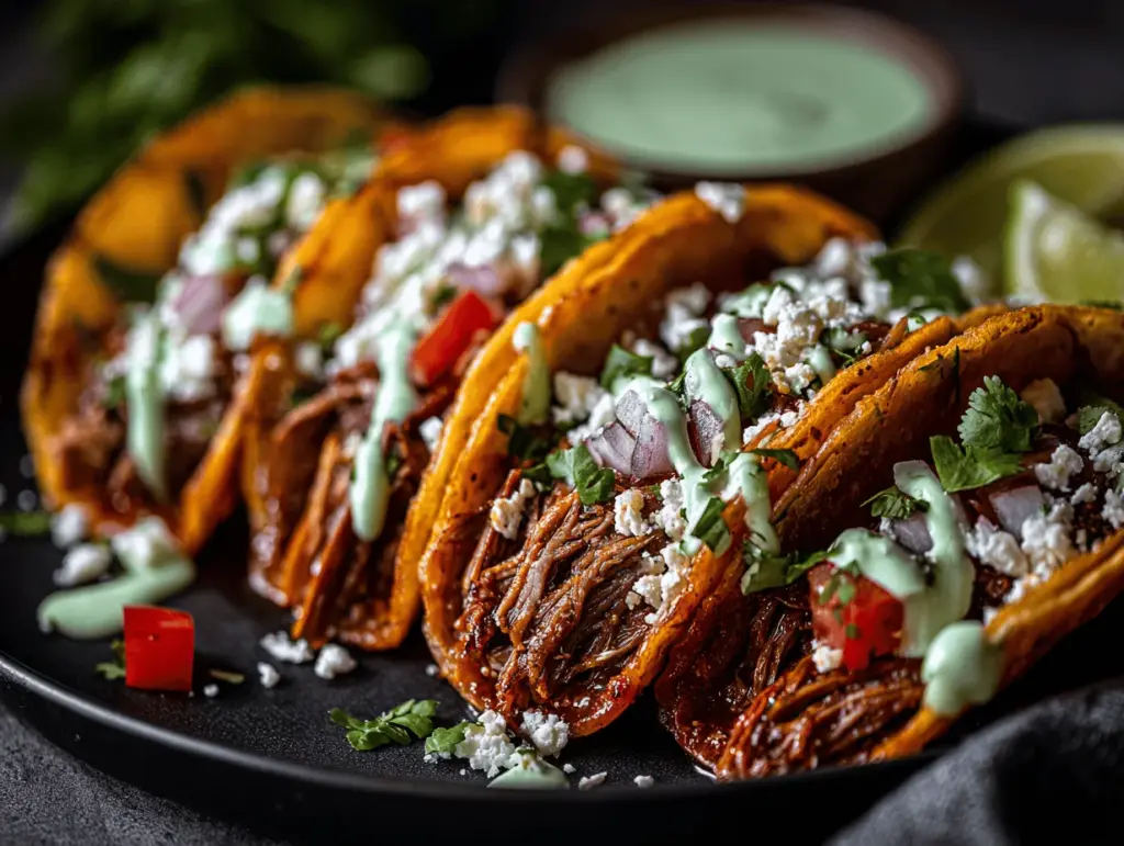 Crock Pot Birria Beef Tacos - featured image
