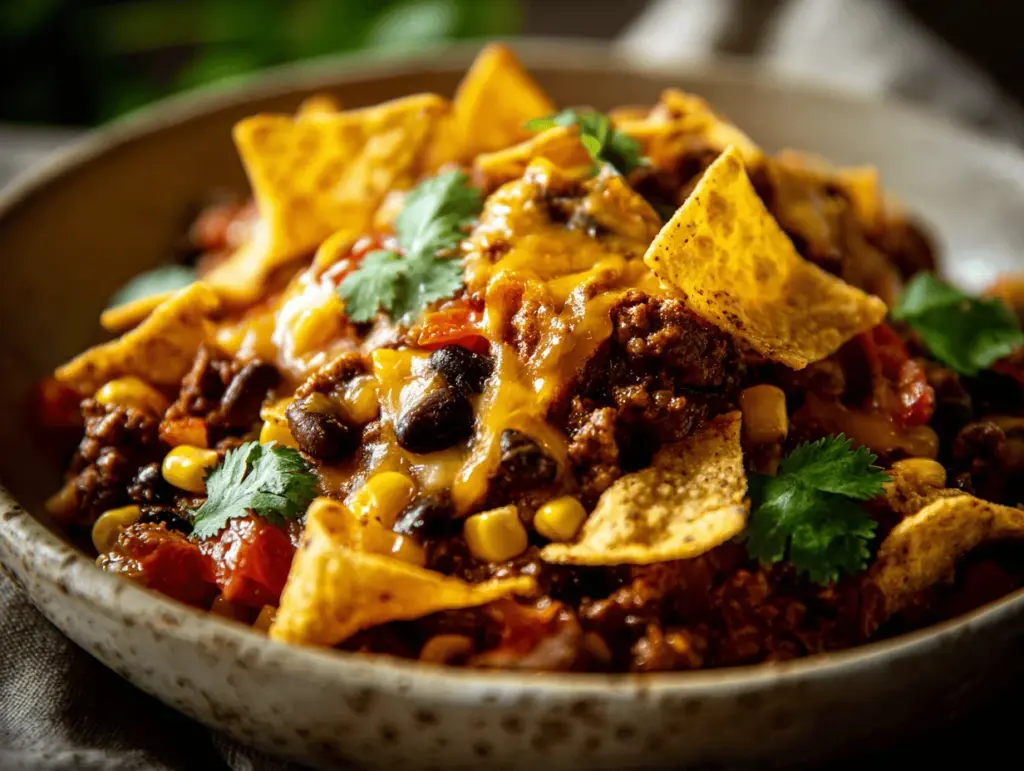 Crockpot Doritos taco casserole - featured image