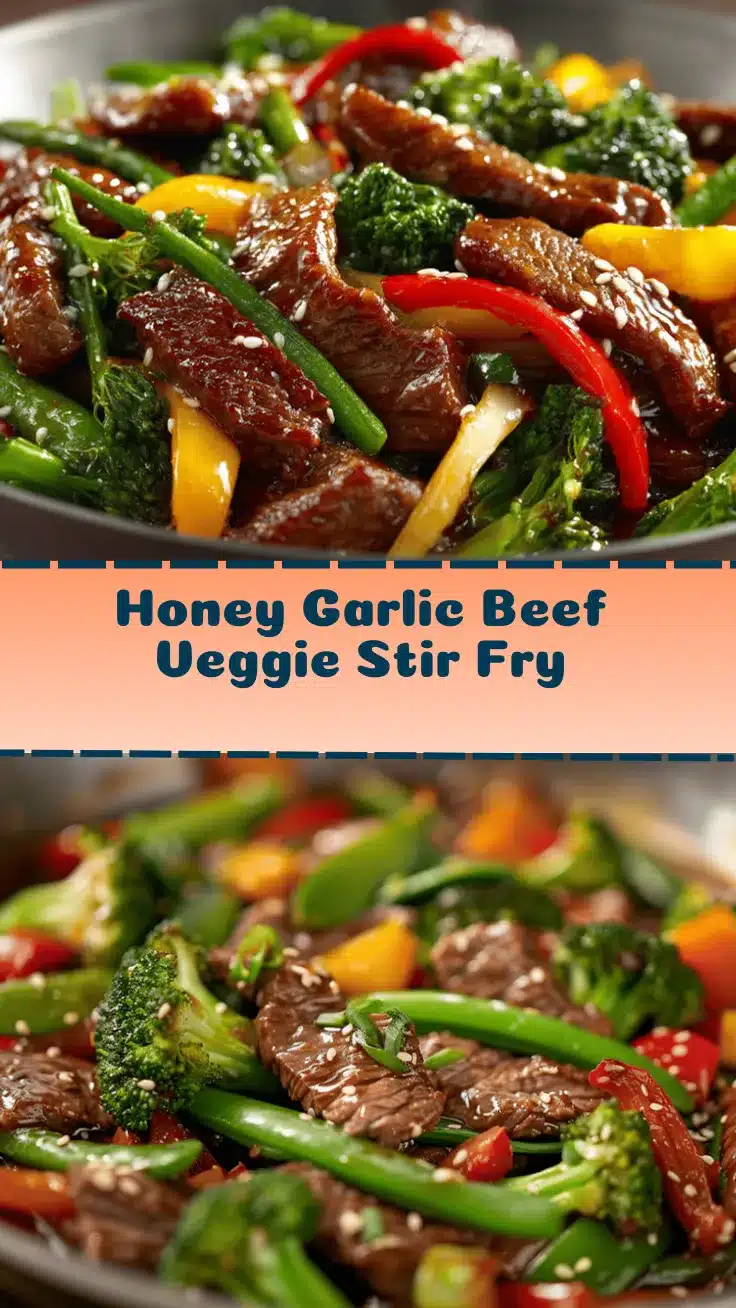 honey garlic beef stir fry recipe