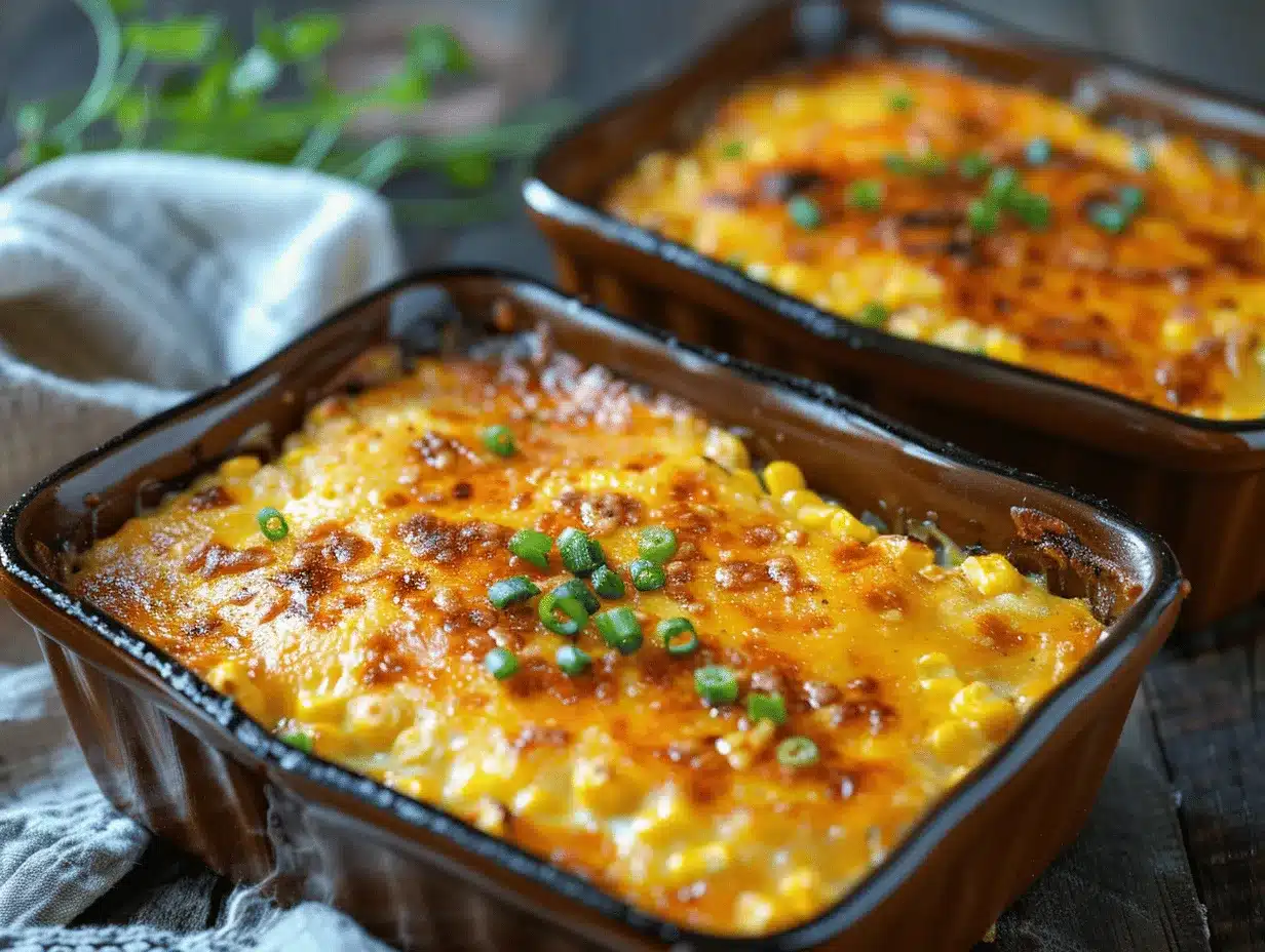 Jalapeño Cheddar Honey Corn Casserole preparation steps