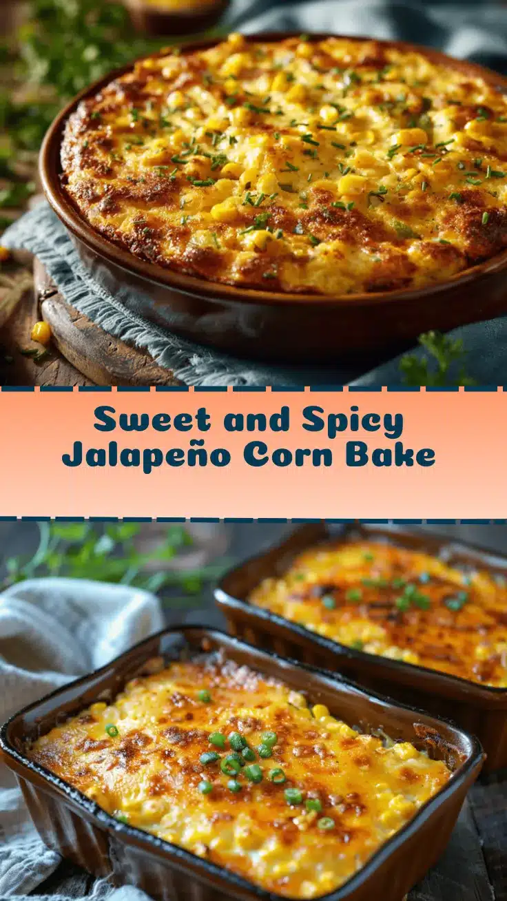 Jalapeño Cheddar Honey Corn Casserole recipe