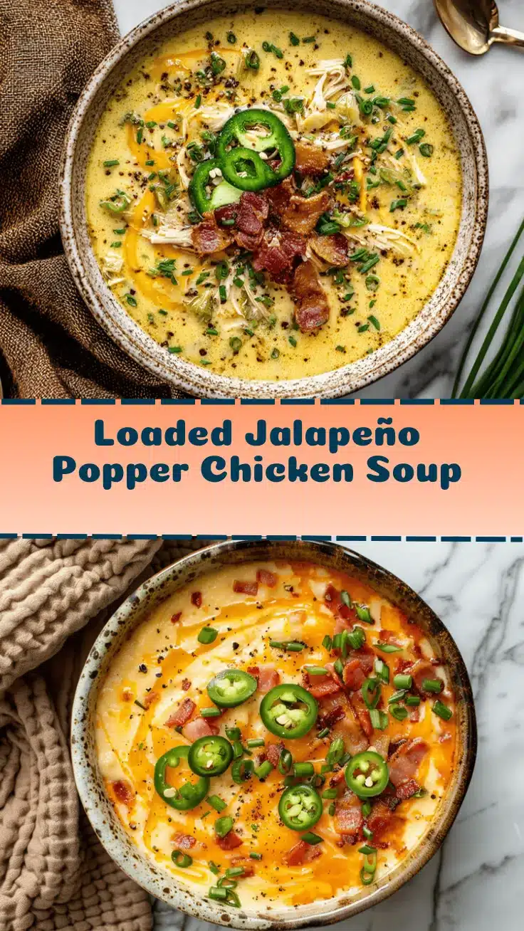 loaded jalapeño popper chicken soup recipe