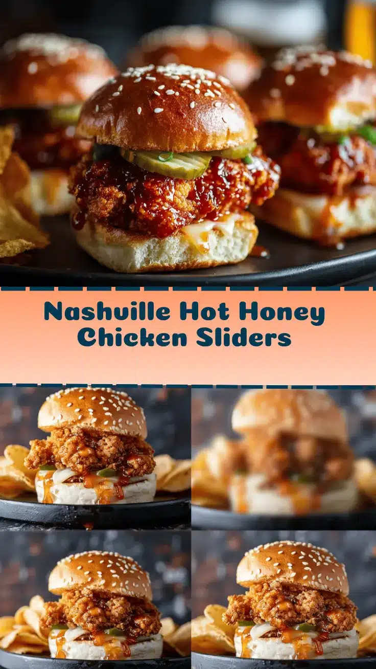 Nashville Hot Honey Chicken Sliders recipe