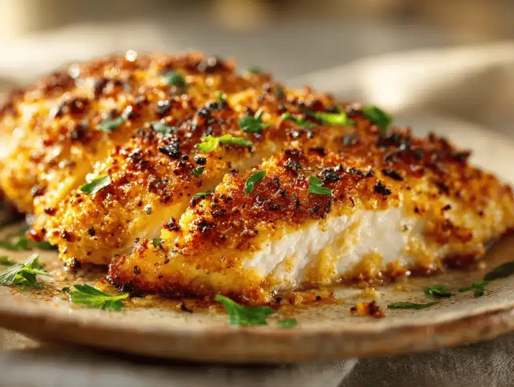 ranch parmesan chicken bake - featured image