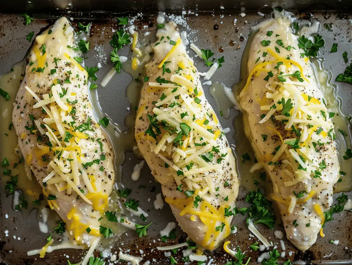 ranch parmesan chicken bake preparation steps