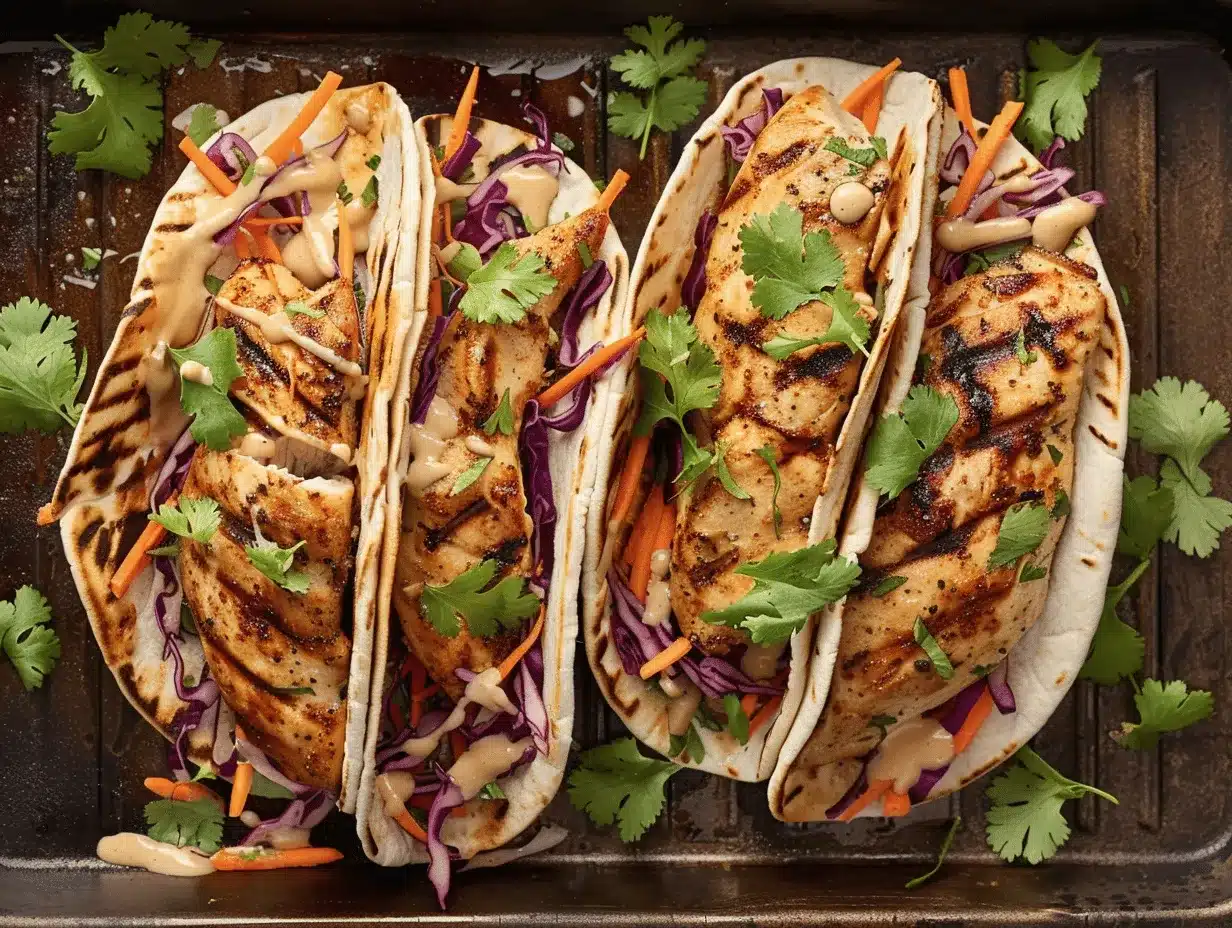 Sheet Pan Chicken Ranch Pita Wraps preparation steps