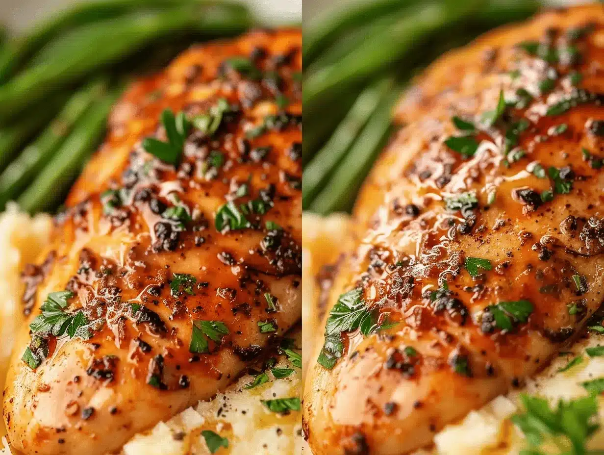Texas Roadhouse herb butter chicken preparation steps
