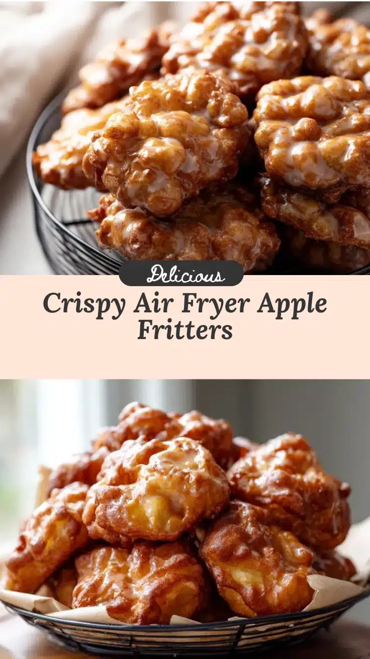 air fryer apple fritters recipe