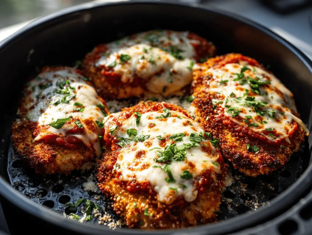 air fryer chicken parmesan - featured image