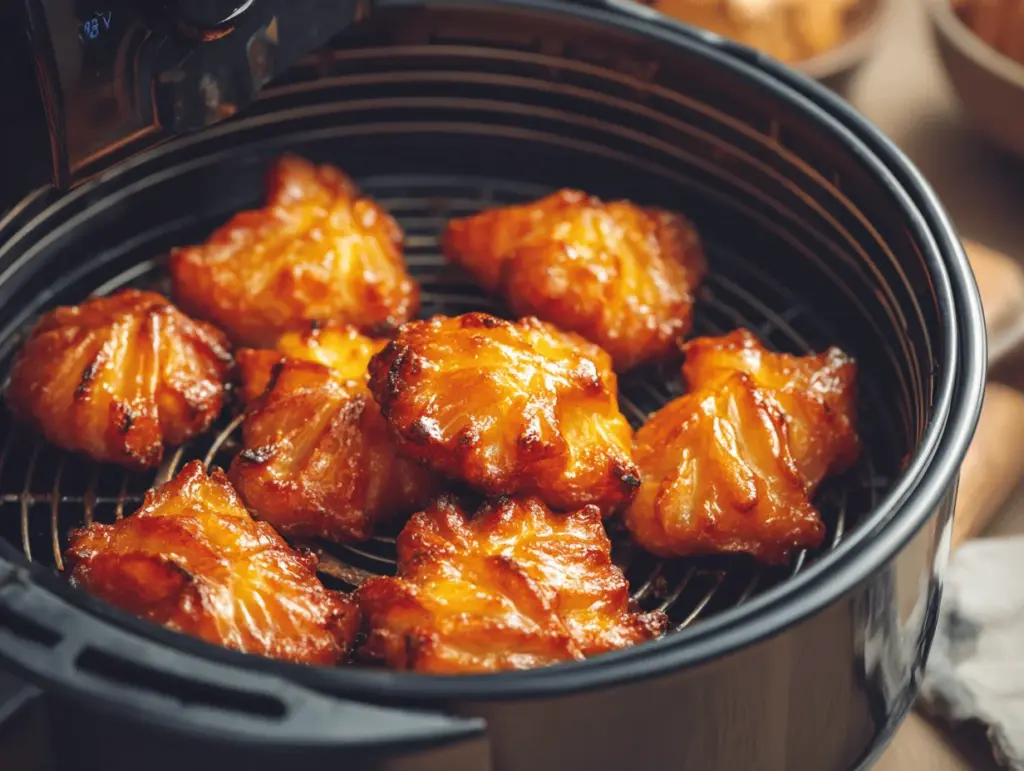Air Fryer Cinnamon Apple Fritters - featured image
