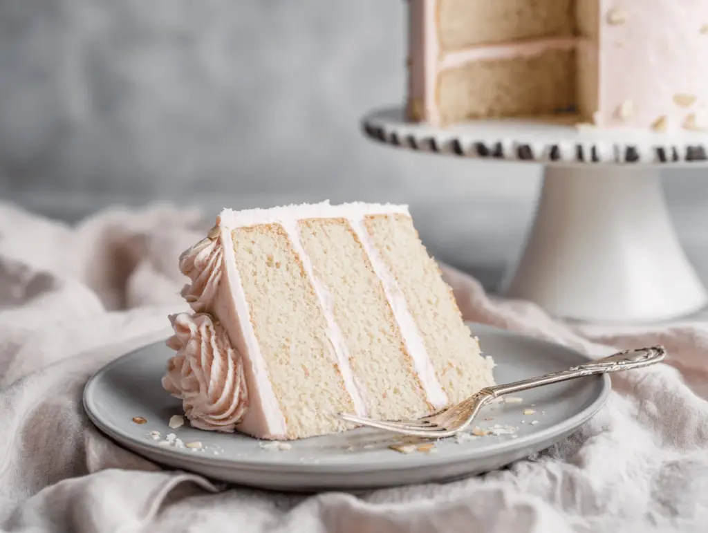 almond cake recipe - featured image