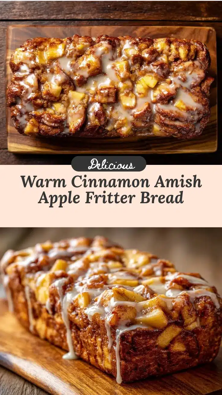 Amish apple fritter bread recipe