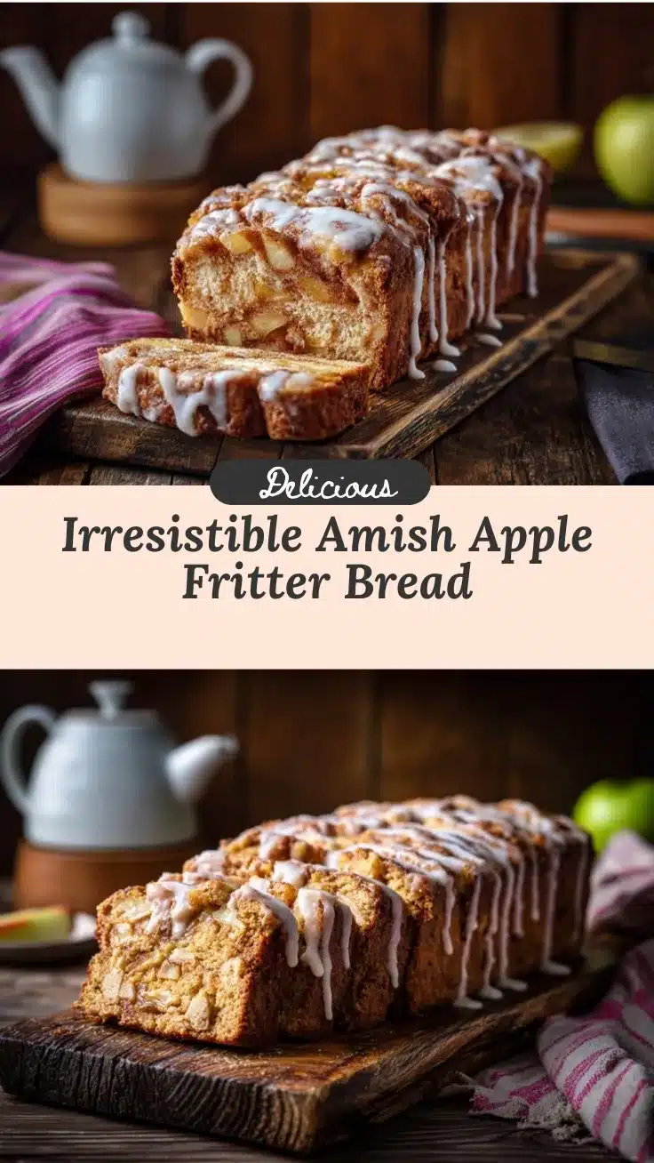Amish apple fritter bread recipe