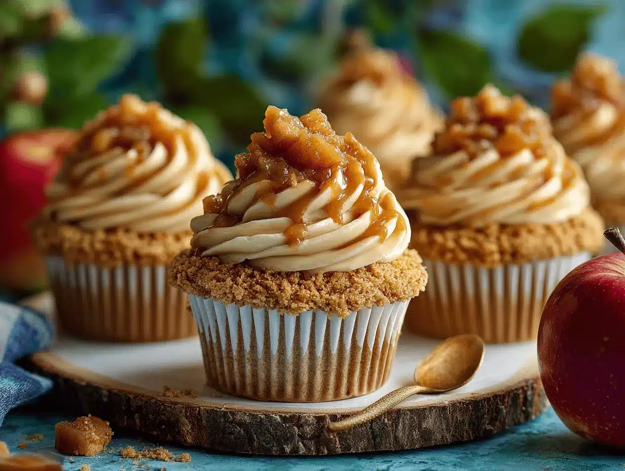 apple crisp cupcakes preparation steps