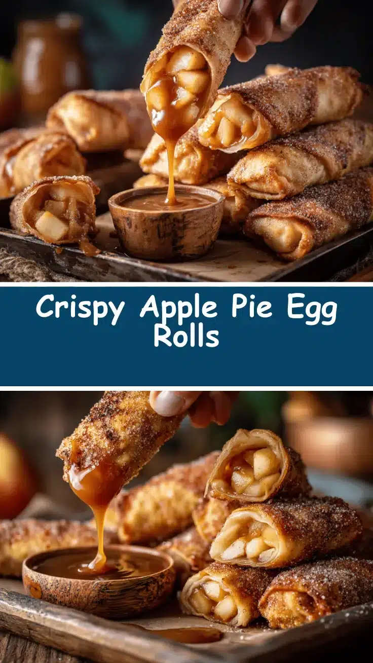 apple pie egg rolls recipe