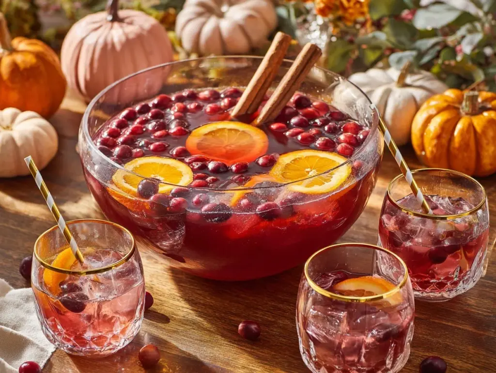 autumn punch recipe - featured image