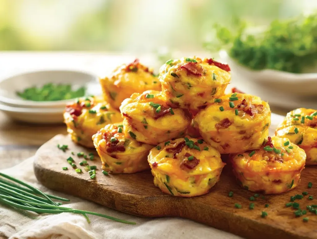 bacon cheddar jalapeño egg bites - featured image