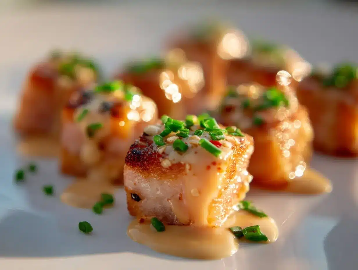 Bang Bang Salmon Bites preparation steps