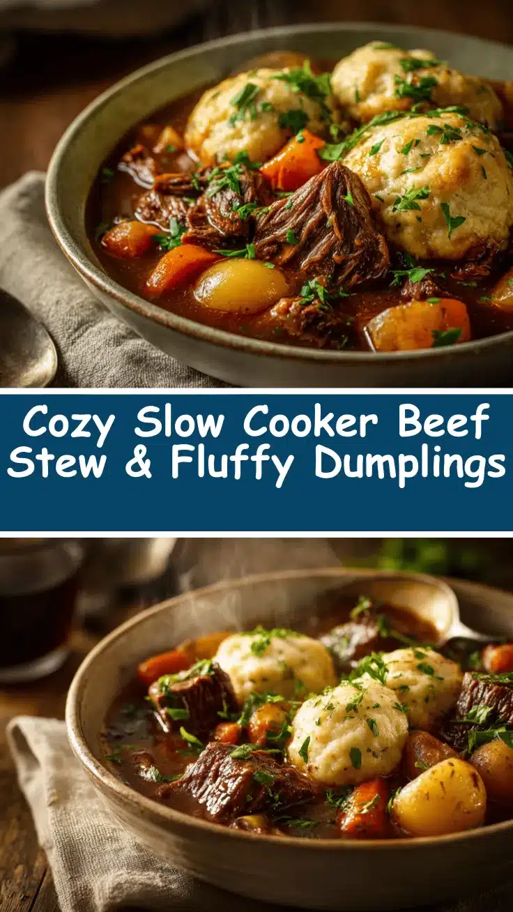beef stew with dumplings recipe