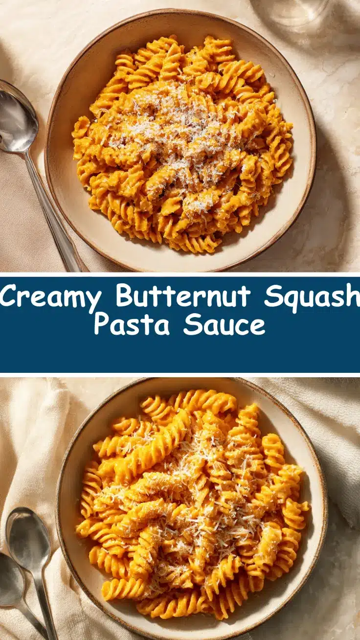 butternut squash pasta sauce recipe