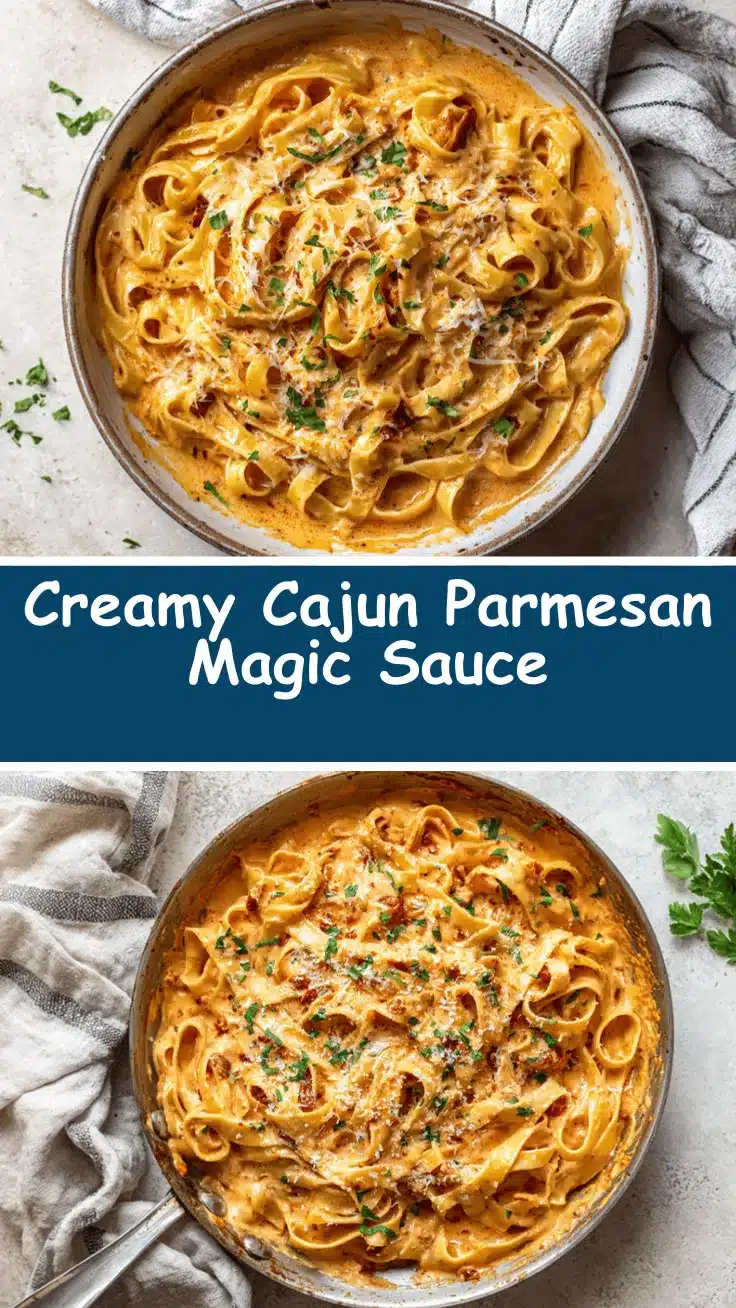 Cajun Parmesan Cream Sauce recipe