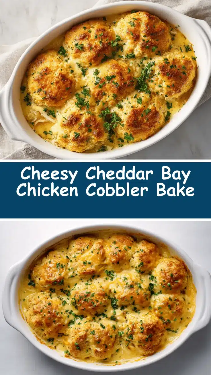Cheddar Bay Chicken Cobbler recipe