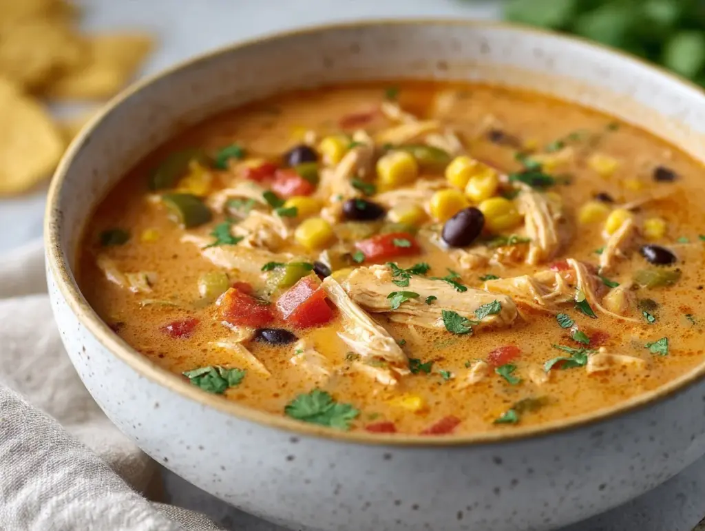 chicken enchilada soup - featured image