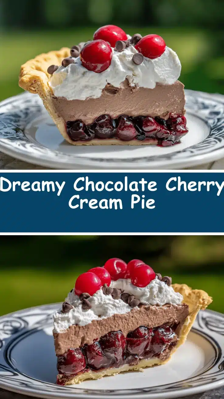 chocolate cherry cream pie recipe