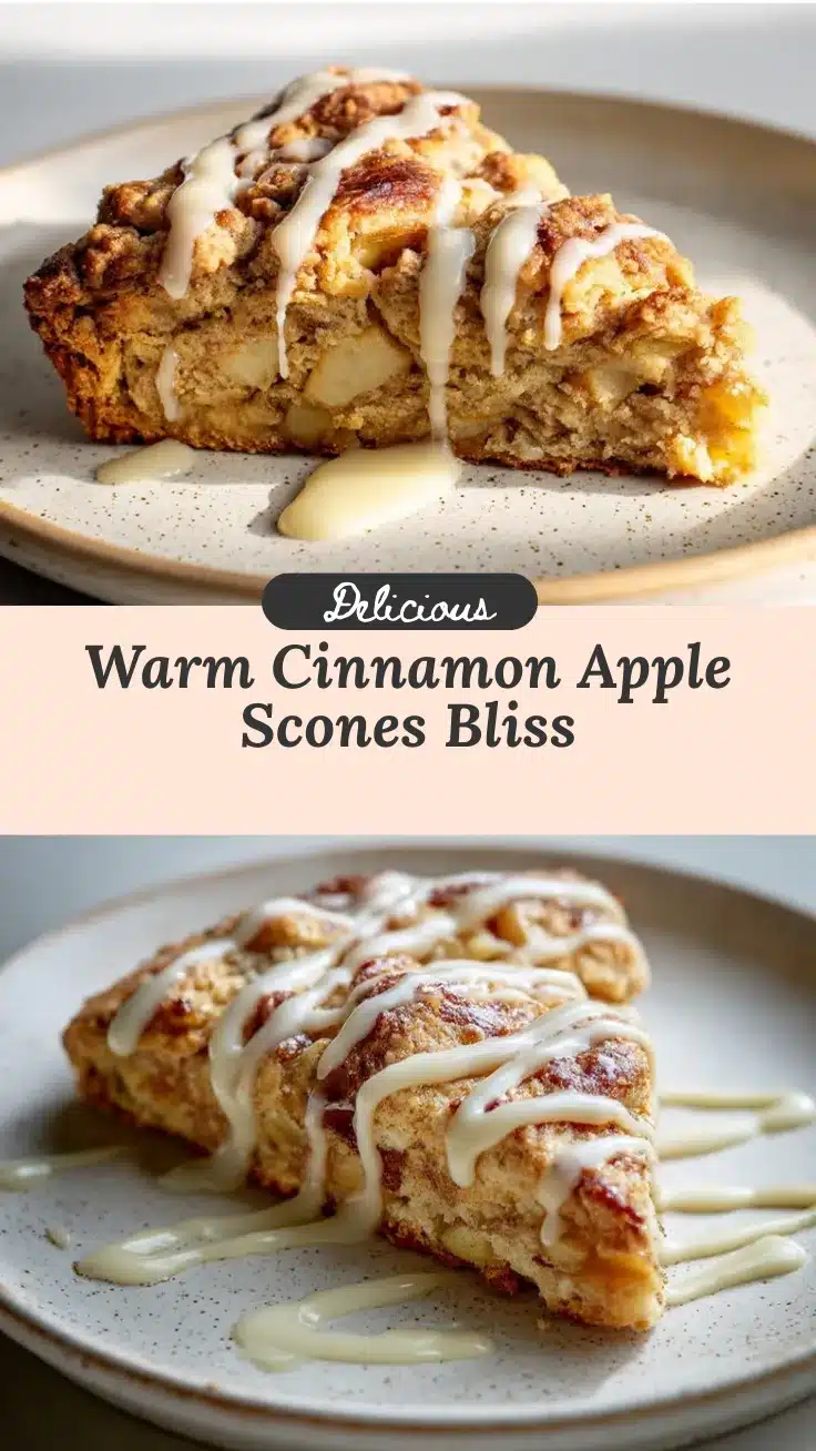 cinnamon apple scones recipe