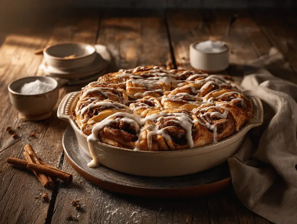 Cinnamon Roll French Toast Casserole - featured image