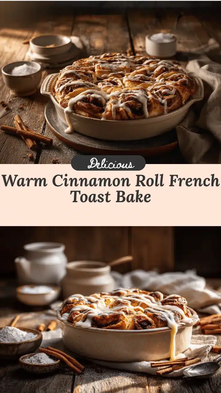 Cinnamon Roll French Toast Casserole recipe