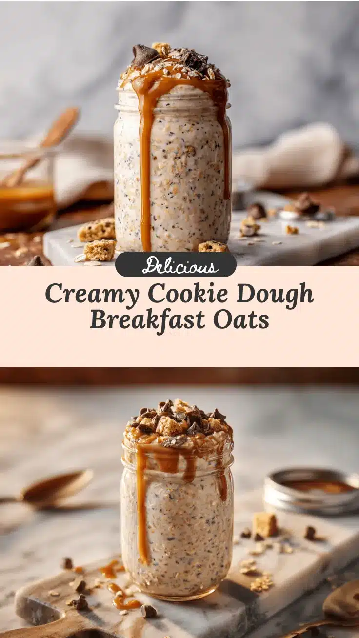 cookie dough overnight oats recipe