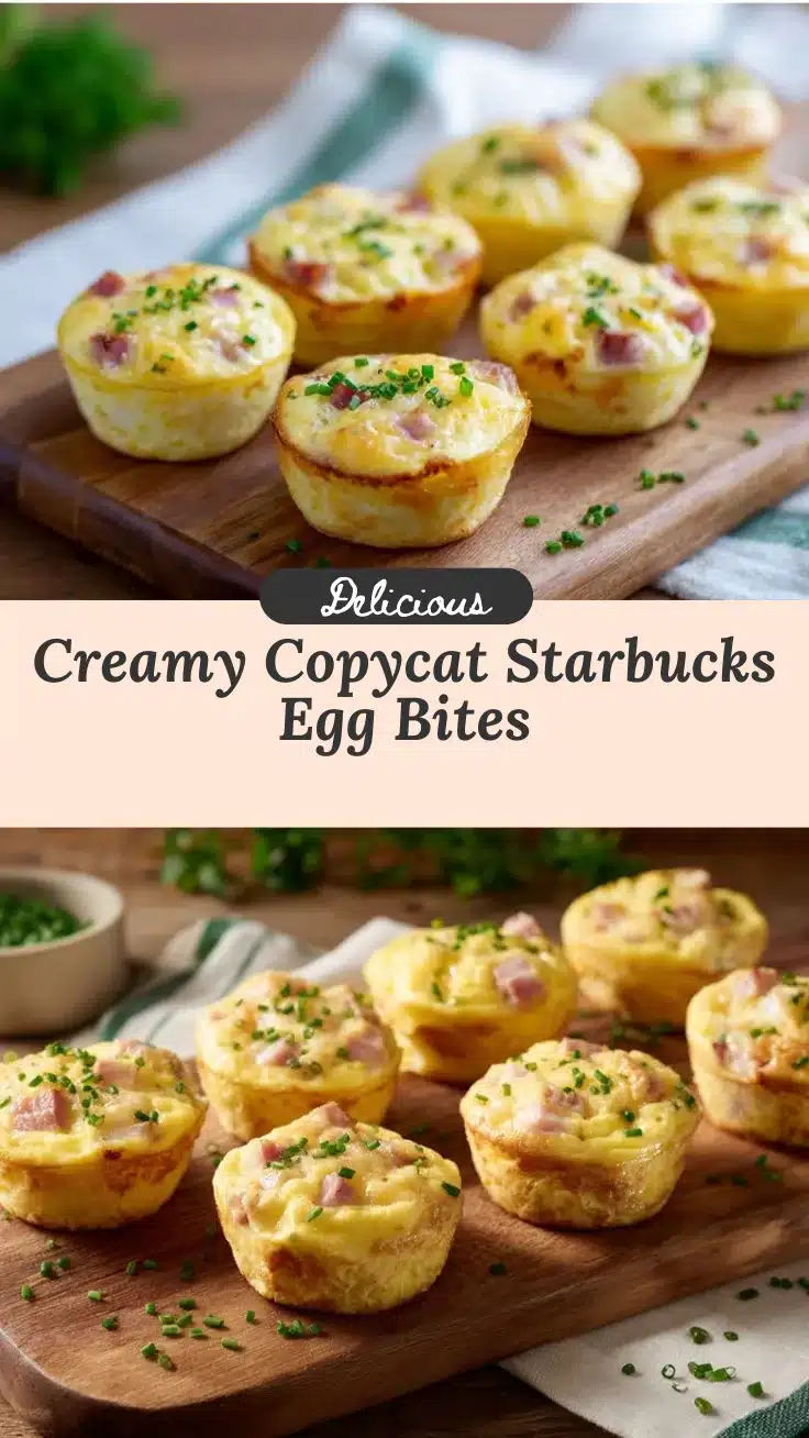 copycat Starbucks egg bites recipe