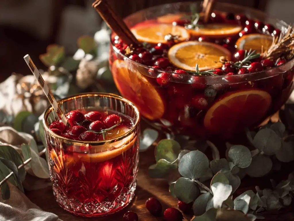 Cranberry Orange Autumn Punch - featured image