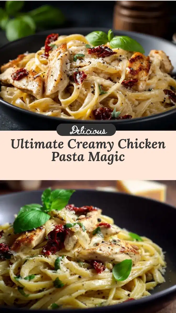 creamy chicken pasta recipe