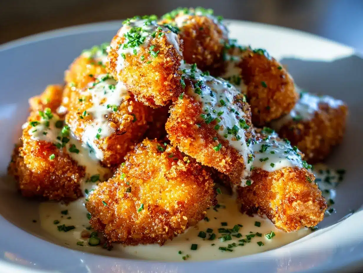 crispy chicken bites preparation steps