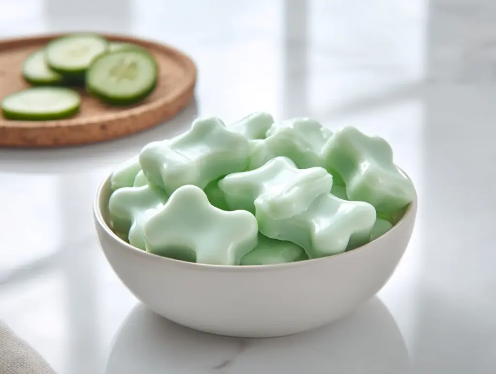 cucumber yogurt dog treats - featured image