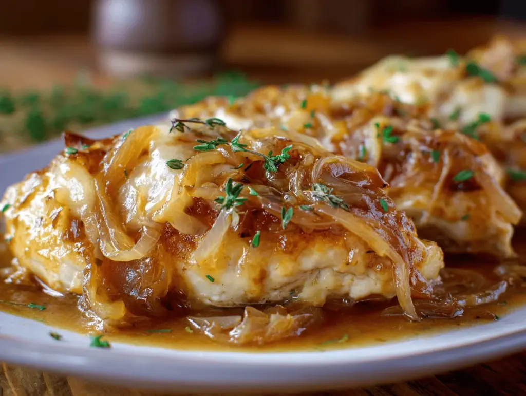 French Onion Chicken - featured image