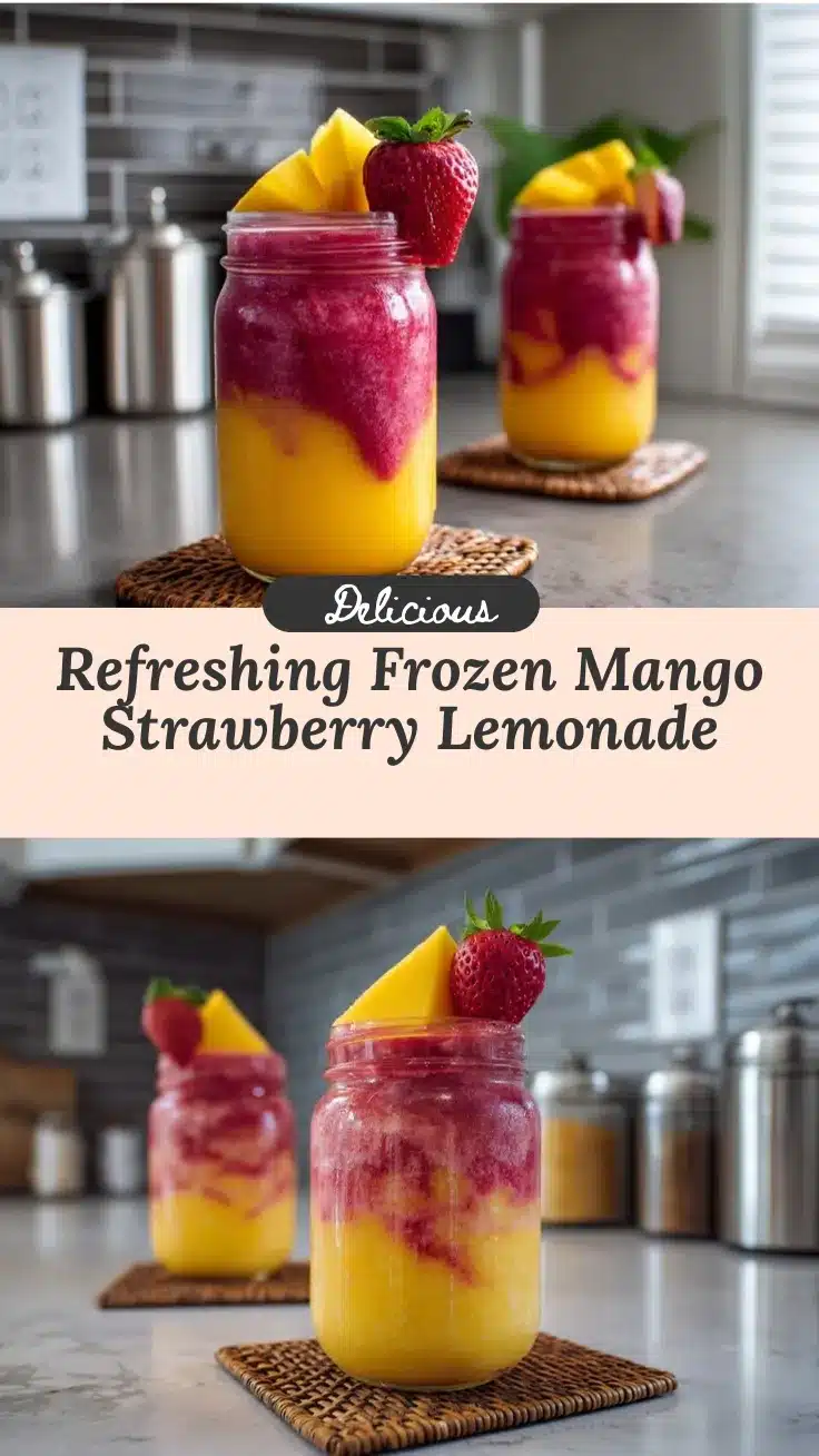 frozen mango strawberry lemonade recipe