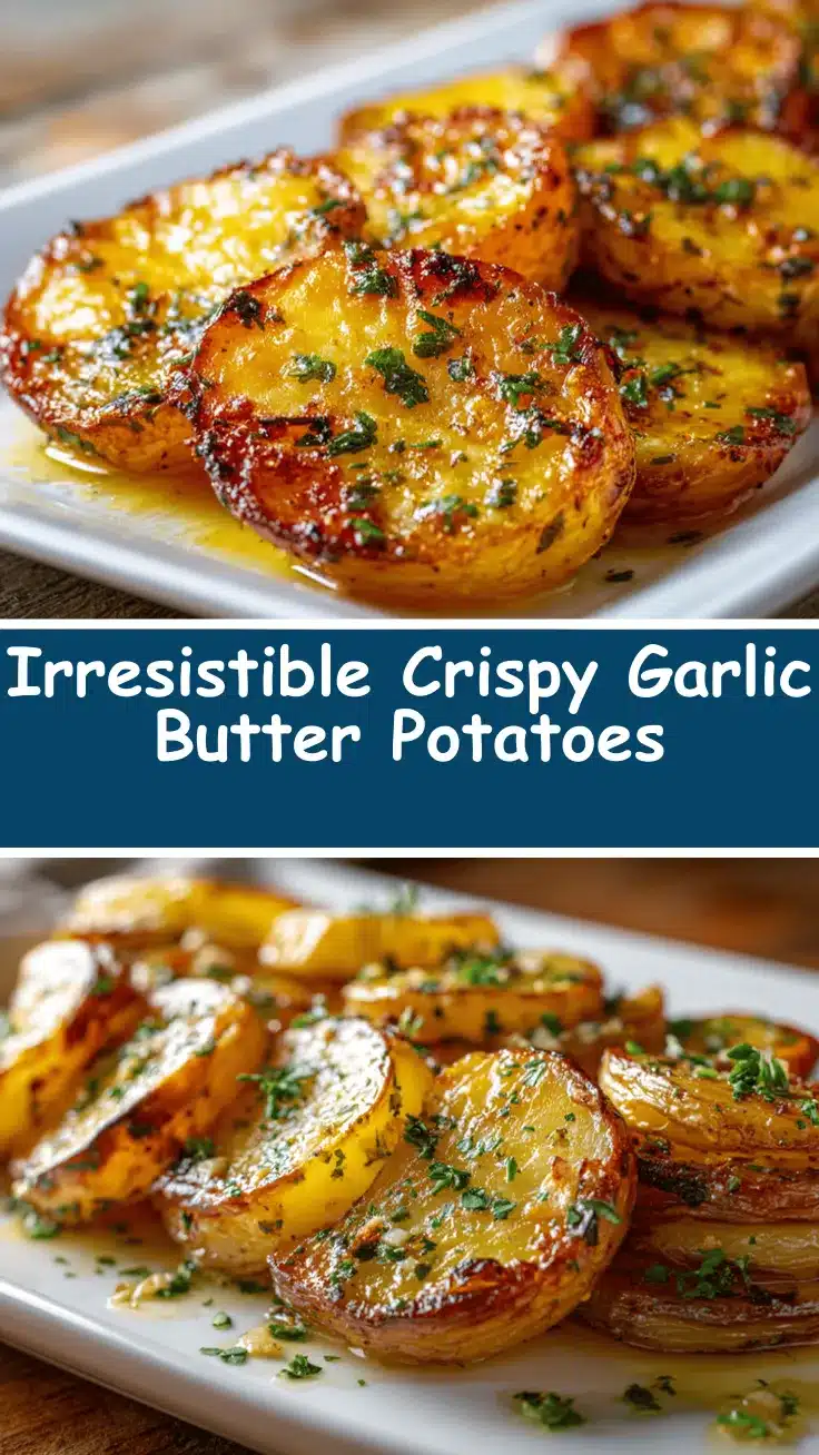garlic butter potatoes recipe