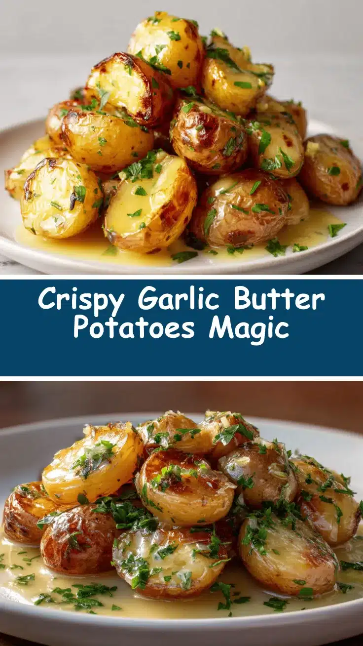 garlic butter potatoes recipe