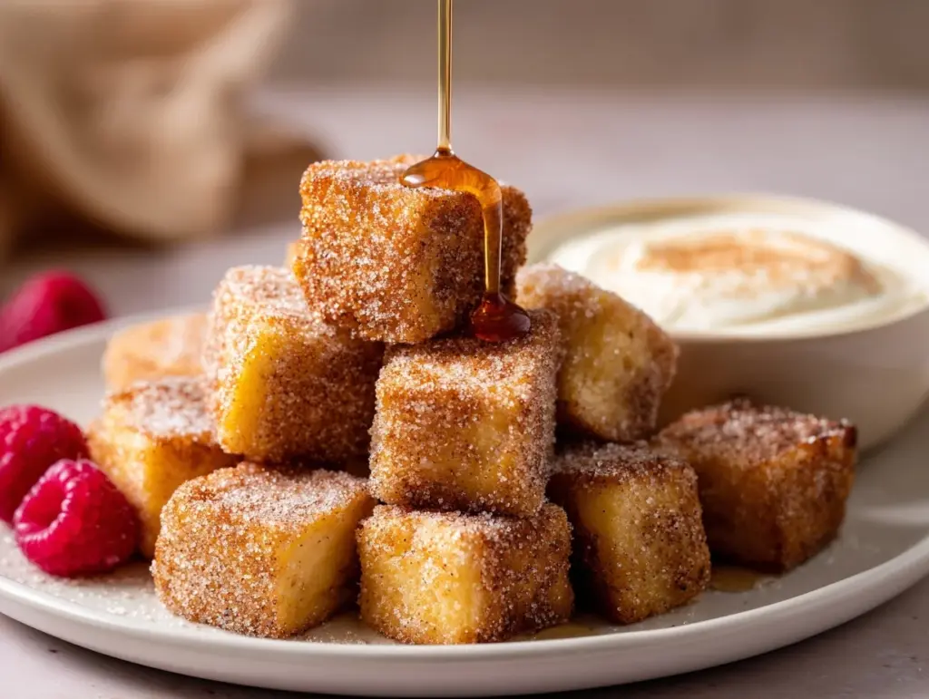 Hawaiian Roll French Toast Bites - featured image