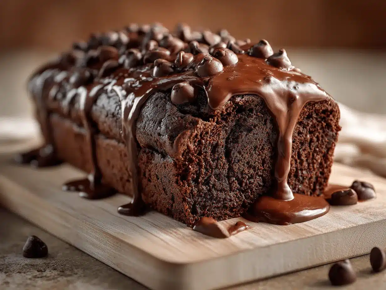 hot fudge brownie bread preparation steps
