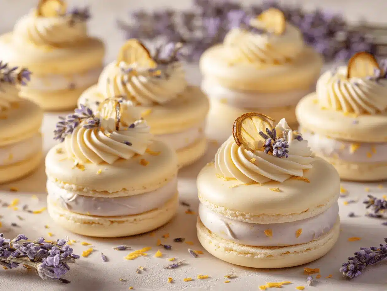lemon lavender sandwich cookies preparation steps