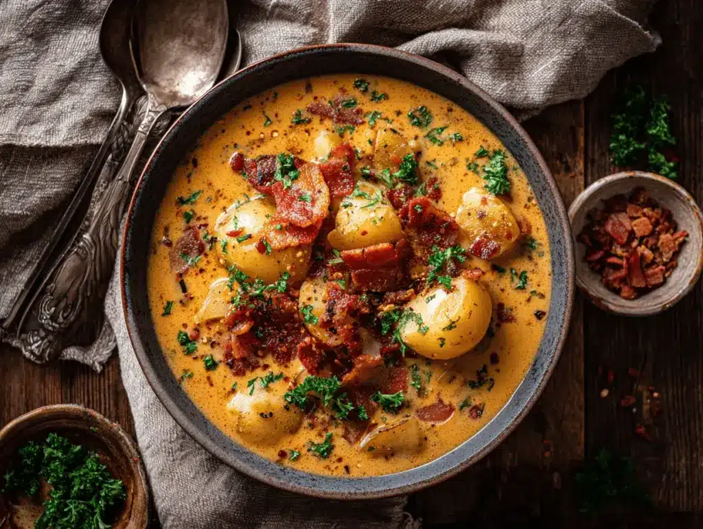 Loaded Cajun Potato Soup - featured image