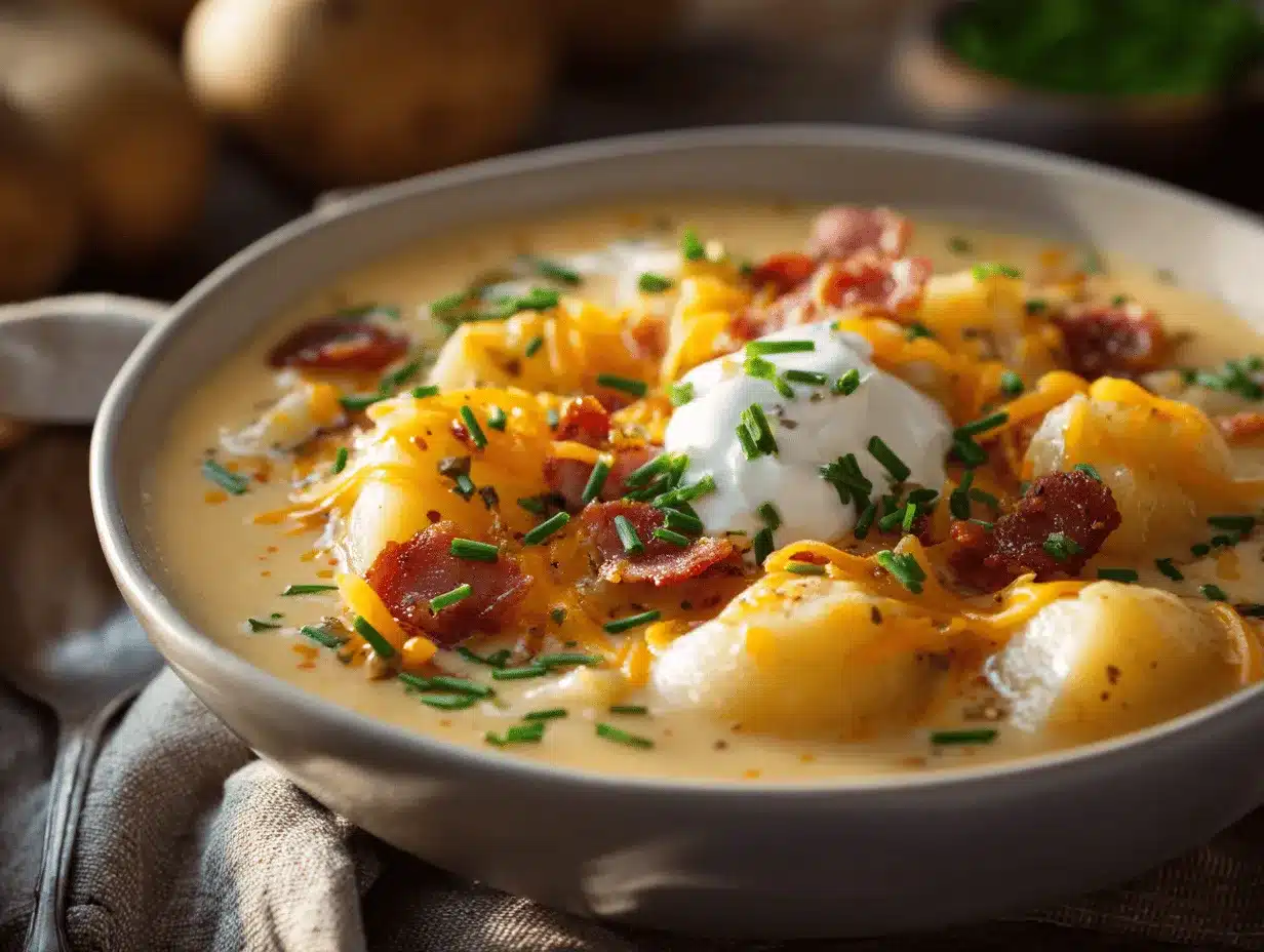 loaded potato soup recipe preparation steps