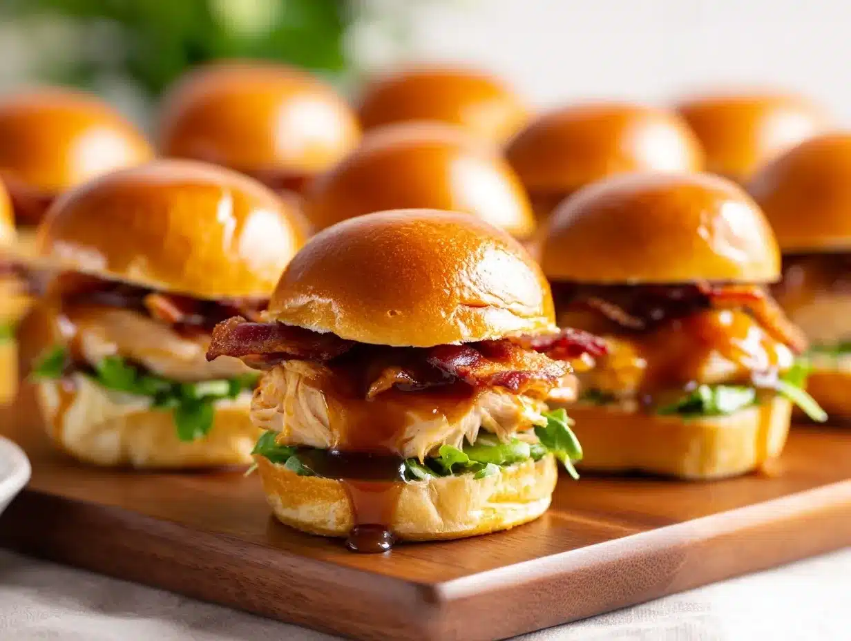 maple chicken sliders preparation steps